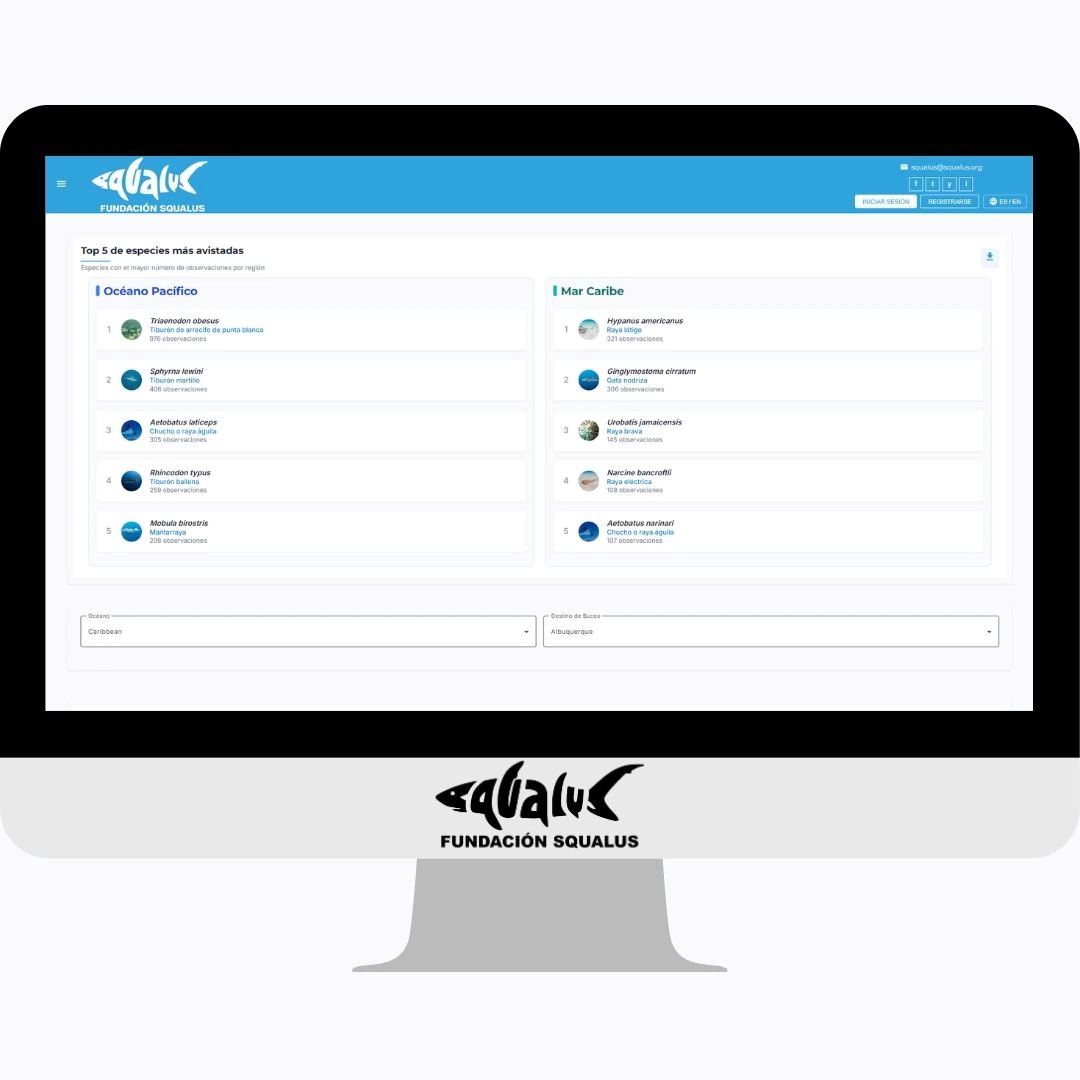 Nueva plataforma digital para el PNAT de Fundación SQUALUS
